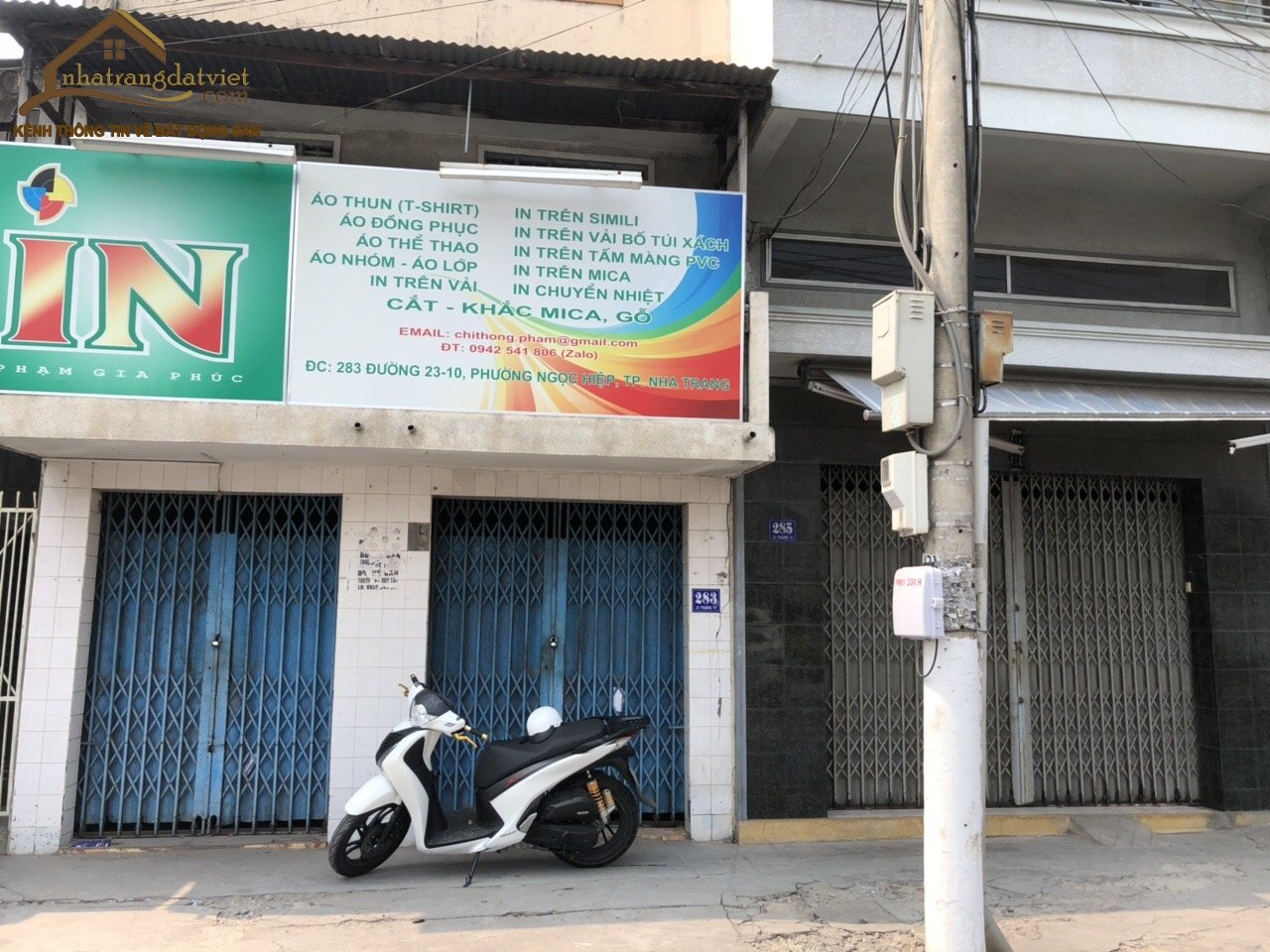 Bán nhà mặt tiền đường 23/10 gần ttttp nha trang giá chỉ 56tr/m2. Lh: 0966838679