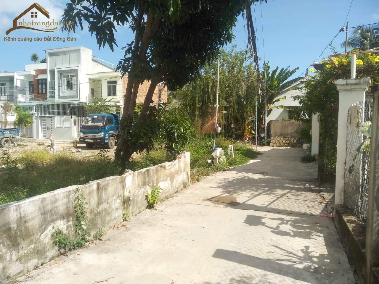 Bán lô đất hẻm bê tông 4m đường xóm chiếu gần siêu thị big c nha trang