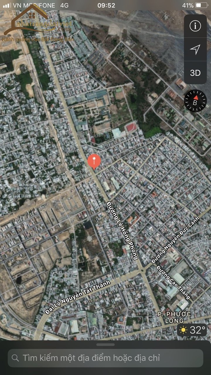 Bán đất mặt tiền giá tốt lê hồng phong gần ngã tư nguyễn thị định nha trang