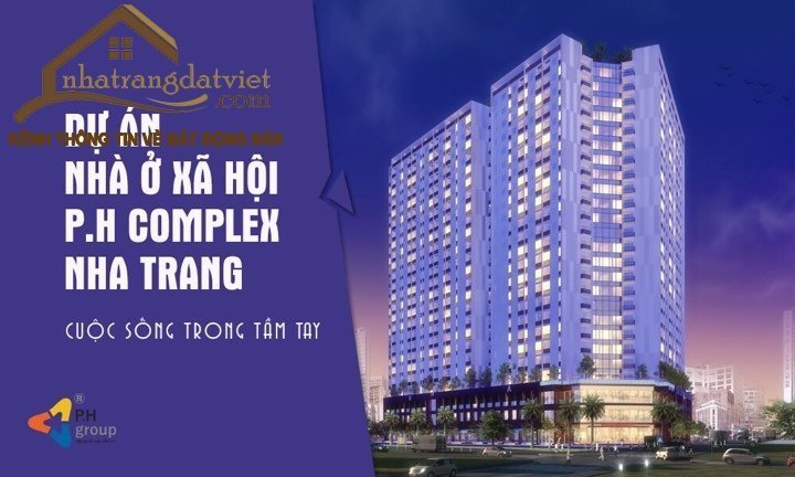 Bán căn hộ chung cư PH Nha Trang - Block B tầng 12a, 64m2, 2PN