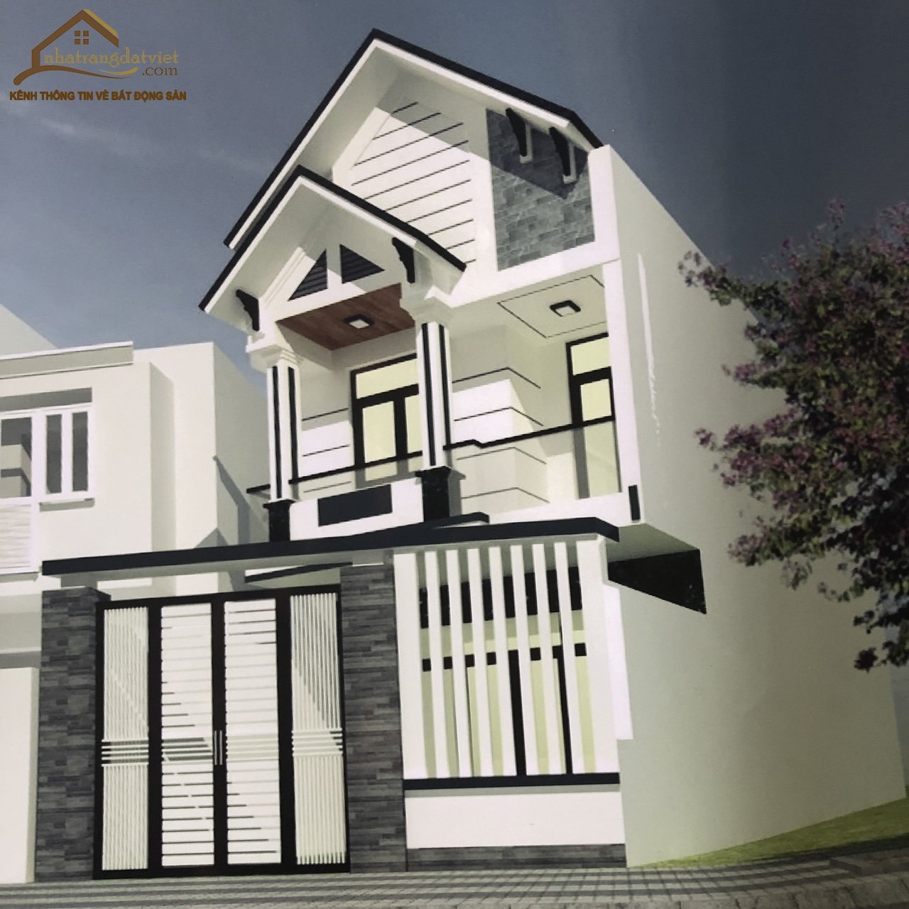 Bán nhà mới 2 tầng gần bv giao thông vận tải đường 23/10 nha trang giá tốt