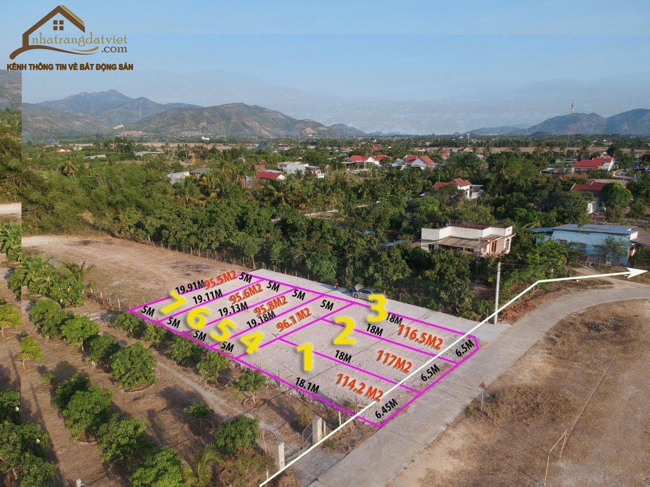 Phân lô Suối Tiên - Diên Khánh mới ngay làng biệt thự Suối Tiên. Giá chỉ từ 279tr/lô