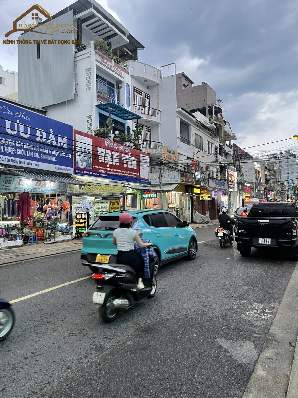 BÁN NHÀ MẶT TIỀN ĐƯỜNG THỐNG NHẤT TRUNG TÂM TP NHA TRANG.