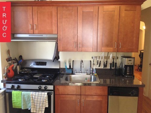 Ít tiền vẫn cải tạo được bếp đẹp