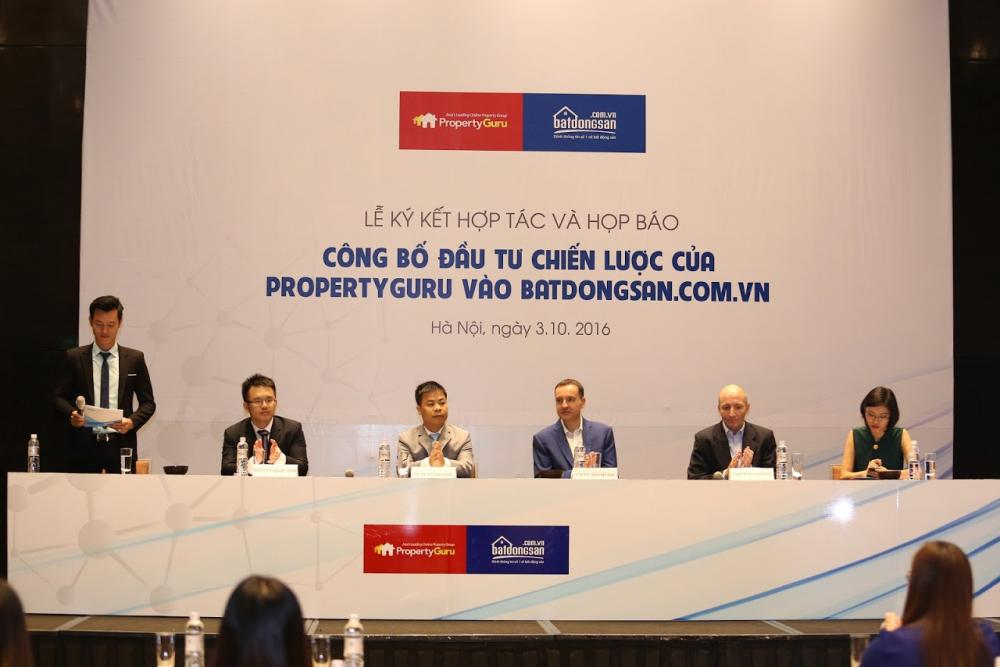 PropertyGuru - Tập đoàn BĐS trực tuyến hàng đầu Châu Á đầu tư chiến lược vào Batdongsan.com.vn
