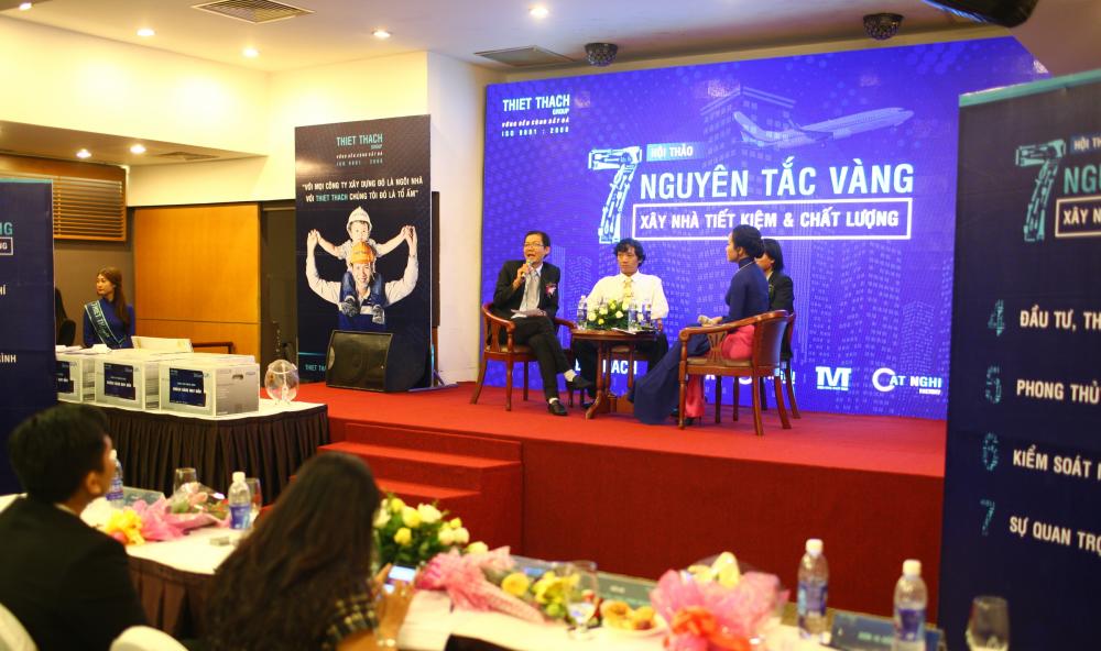 Thiet Thach Group tổ chức hội thảo “Kiến thức cho người xây nhà Lần 6”