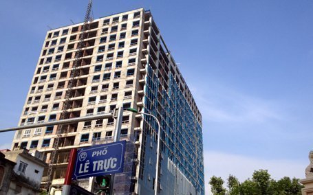 Hà Nội: Hoàn thành phá dỡ tầng 19, nhà 8B Lê Trực
