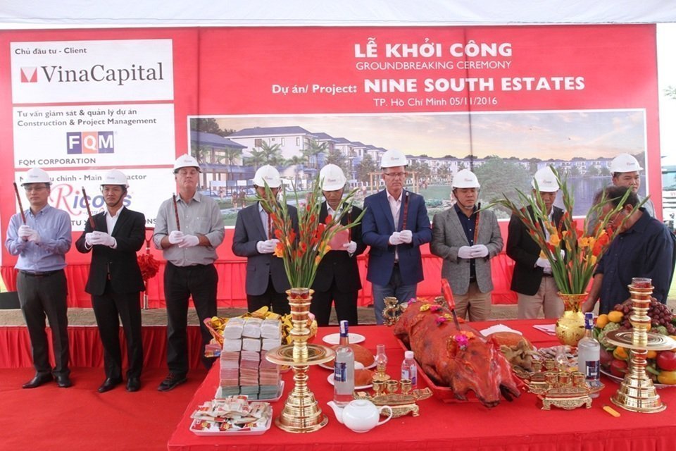 Khởi công xây dựng khu biệt thự ven sông đẳng cấp tại Nam Sài Gòn