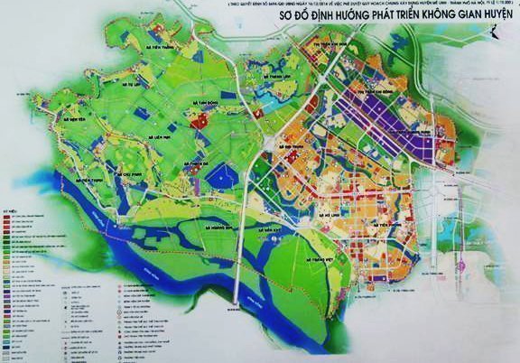 Hà Nội: Phê duyệt quy hoạch thị trấn Kim Hoa, huyện Mê Linh