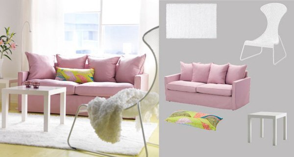 Thay áo mới cho nội thất với gam màu lạnh để đón Tết