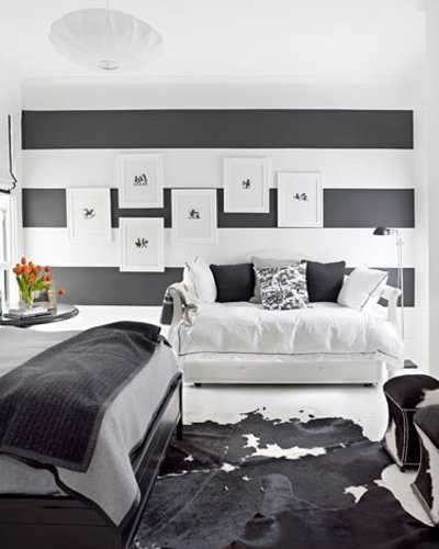 Hút hồn khách đến chơi nhà với gam màu đen – trắng