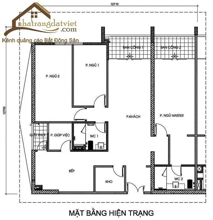 Tư vấn cải tạo căn hộ ngột ngạt trở nên thông thoáng