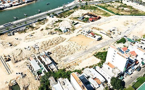 Khuất tất sau dự án Khu dân cư cồn Tân Lập.