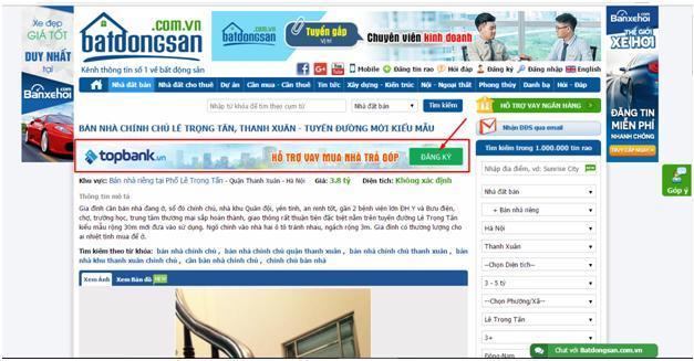 Batdongsan.com.vn và Topbank.vn bắt tay hợp tác chiến lược