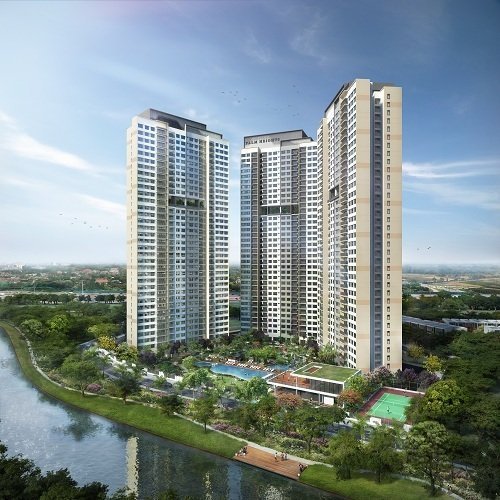 Phối cảnh dự án Palm City